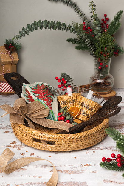 Tropical Christmas Gift Basket