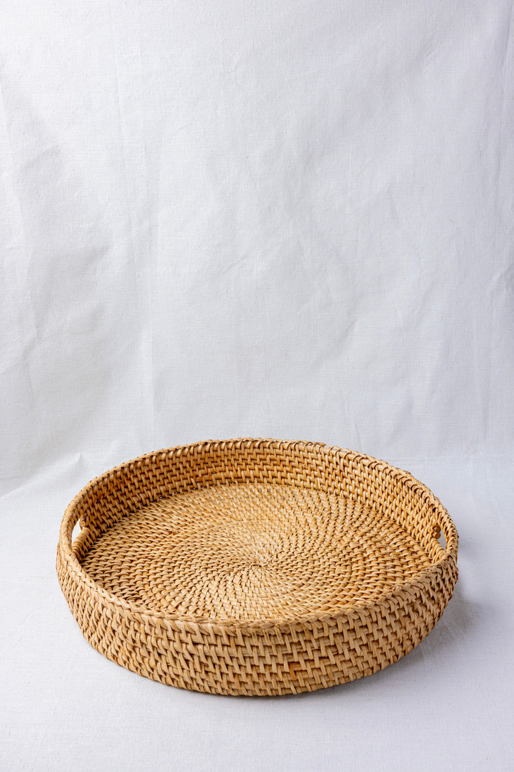 Rattan Server Tray